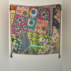 Johnny Was Silk Scarf